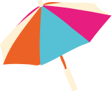 sombrinha de carnaval