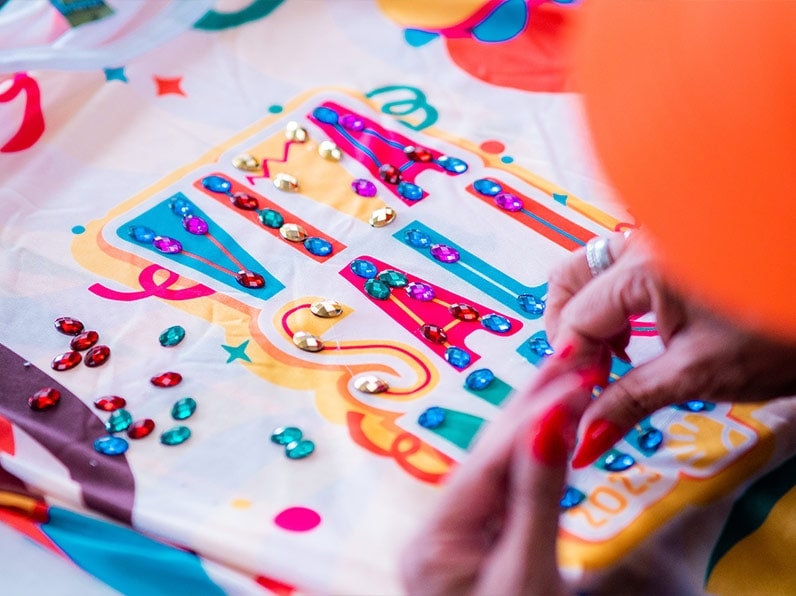 Abadá personalizado do bloco Viva Salinas.