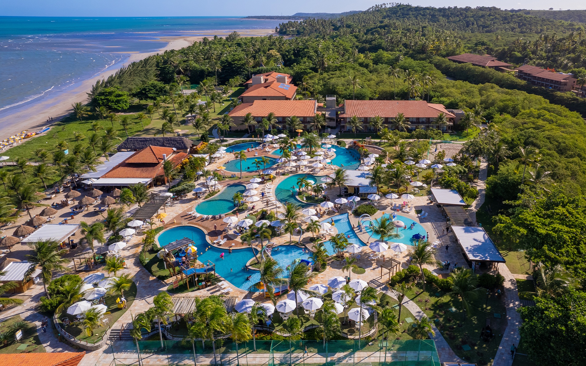 Vista aerea piscinas