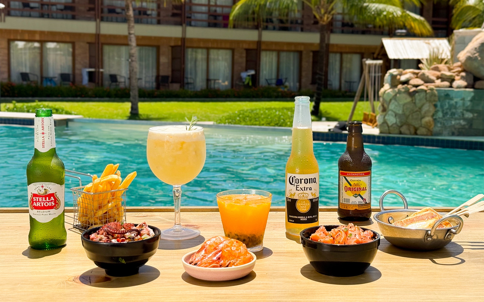 Cervejas e drinks