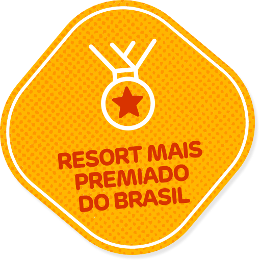 Resort mais premiado do Brasil.