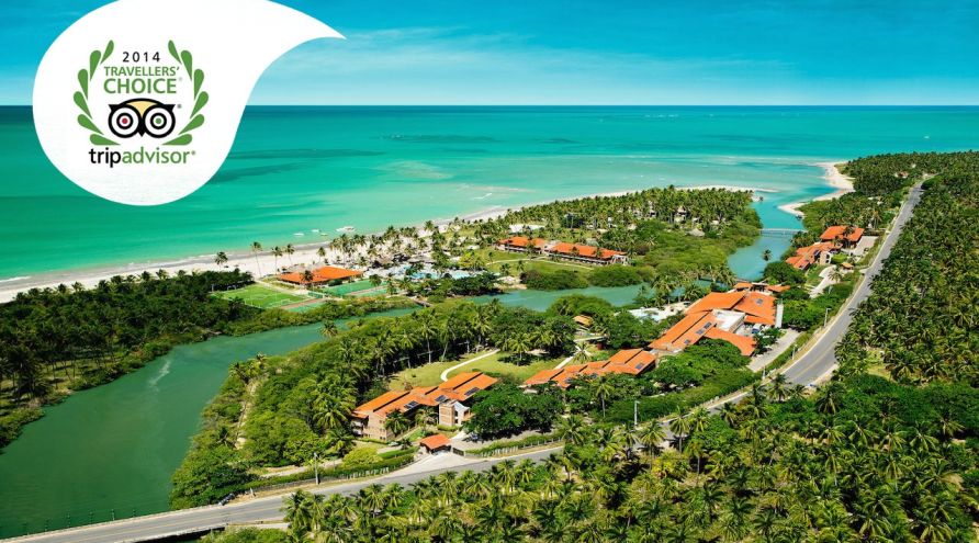 O Resort All Inclusive mais bem avaliado do Brasil