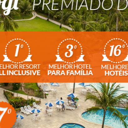 O Resort mais premiado do Brasil