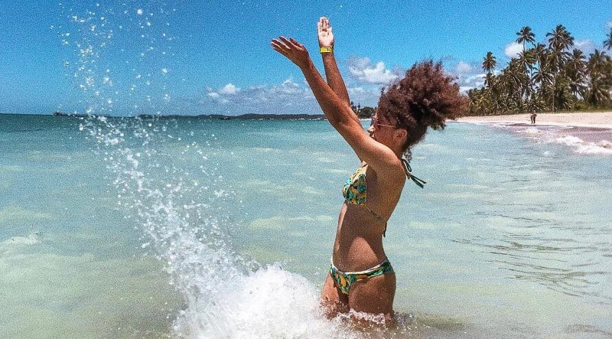 Ana Lídia Lopes no Salinas Maragogi